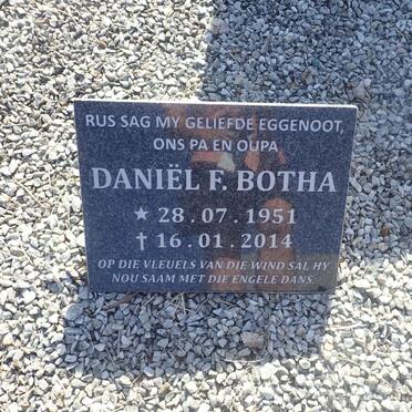 BOTHA Daniel F. 1951-2014