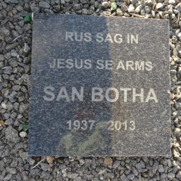 BOTHA San 1937-2013