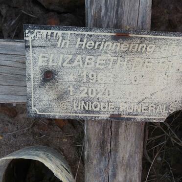 BOER Elizabeth, de 1963-2020