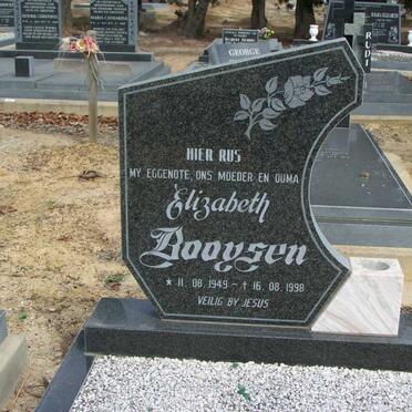 BOOYSEN Elizabeth 1949-1998
