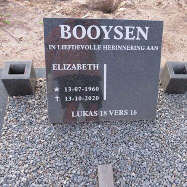 BOOYSEN Elizabeth 1960-2020