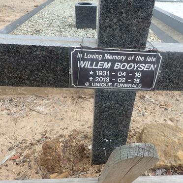 BOOYSEN Willem 1931-2013