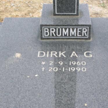 BRÜMMER Dirk A.G. 1960-1990