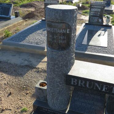 BRUNETTE Christiaan E 1951-2015