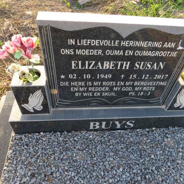 BUYS Elizabeth Susan 1949-2017