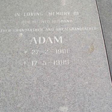 COETZEE Adam 1901-1989