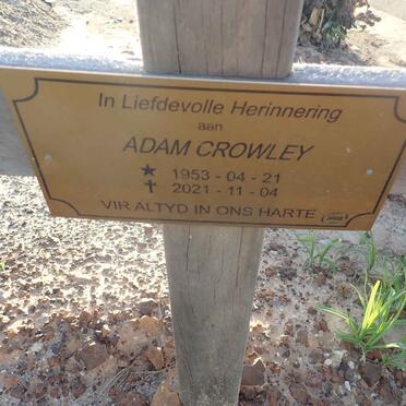 CROWLEY Adam 1953-2021
