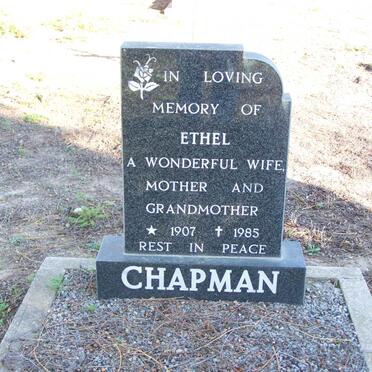 CHAPMAN Ethel 1907-1985