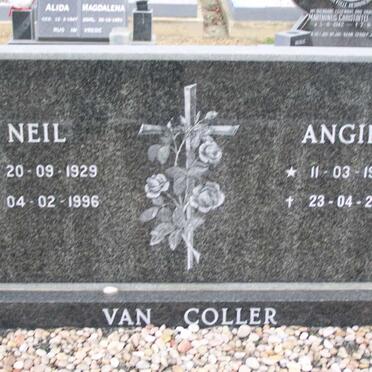 COLLER Neil, van 1929-1996 &amp; Angie 1937-2002