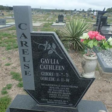 CARELSE Gaylia Cathleen 1971-2004