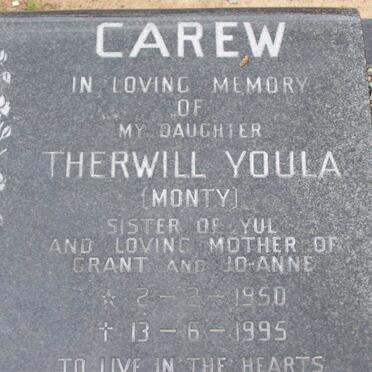 CAREW Therwill Youla 1950-1995