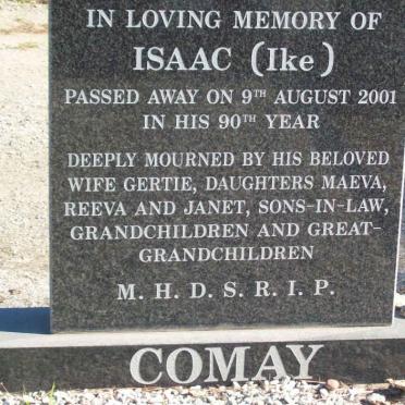 COMAY Isaac -2001