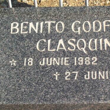 CLASQUIN Benito Godfrey 1982-1982