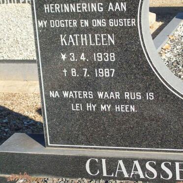 CLAASSEN Kathleen 1938-1987