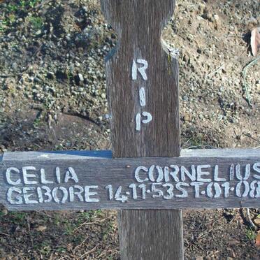 CORNELIUS Celia 1953-1999
