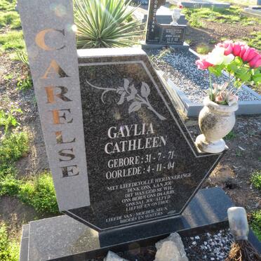 CARELSE Gaylia Cathleen 1971-2004