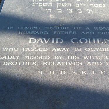 COHEN David -2002