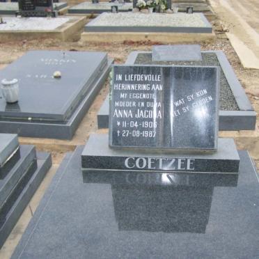 COETZEE Anna Jacoba 1906-1987