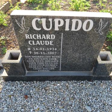 CUPIDO Richard Claude 1934-2007