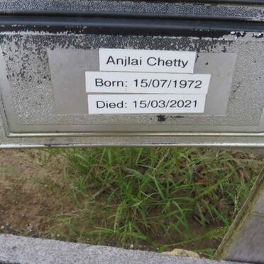 CHETTY Anjlai 1972-2021