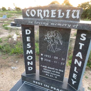 CORNELIUS Desmond Stanley 1953-2018