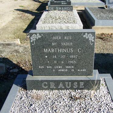 CRAUSE Marthinus C. 1897-1965