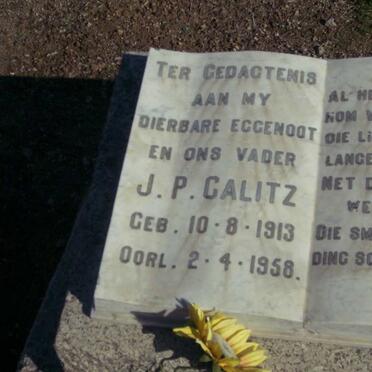 CALITZ J.P. 1913-1958