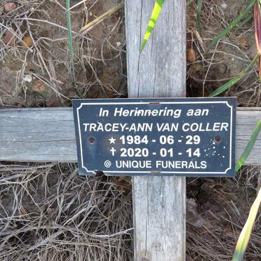 COLLER Tracey-Ann, van 1984-2020