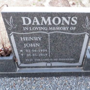 DAMONS Henry John 1934-2019