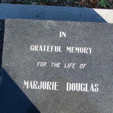 DOUGLAS Marjorie