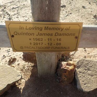 DAMONS Quinton James 1962-2017