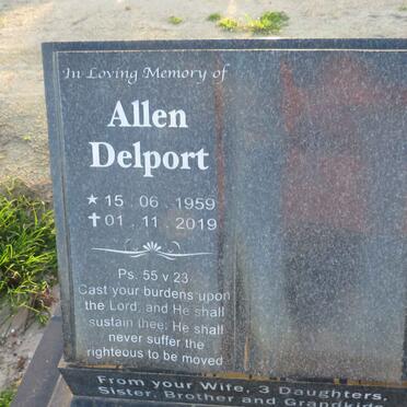 DELPORT Allen 1959-2019