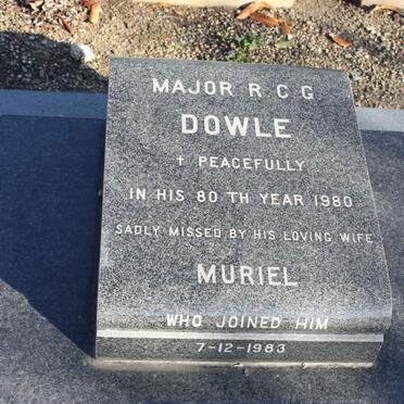 DOWLE R.C.G. -1980 &amp; Muriel -1983