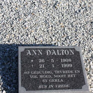 DALTON Ann 1908-1999
