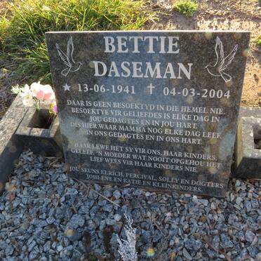 DASEMAN Bettie 1941-2004