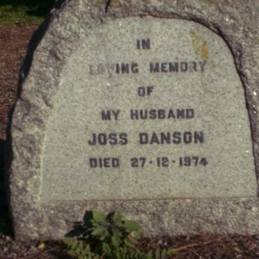 DANSON Joss -1974