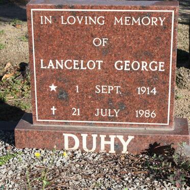 DUHY Lancelot George 1914-1986