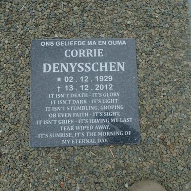 DENYSSCHEN Corrie 1929-2012