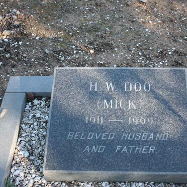 DOO H.W. 1911-1969
