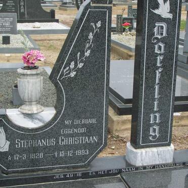 DORFLING Stephanus Christiaan 1928-1993 &amp; Anna Fransina 1935-2005 _2