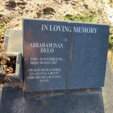 DELO Abraham Ivan 1961-2017