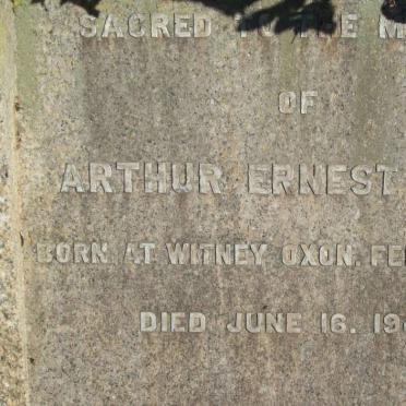 DAVIS Arthur Ernest 1880-1946