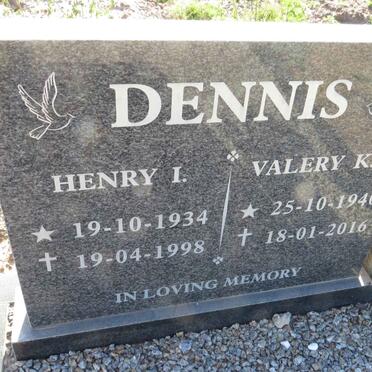 DENNIS Henry I. 1934-1998 & Valery K.A. 1940-2016