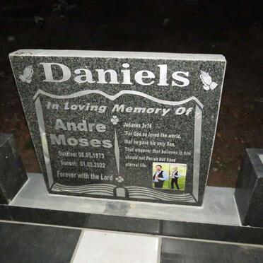 DANIELS Andre Moses 1973-2022