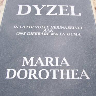 DYZEL Maria Dorothea 1915-1999