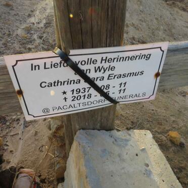 ERASMUS Cathrina Sara 1937-2018