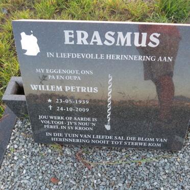 ERASMUS Willem Petrus 1939-2009