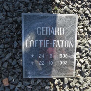 EATON Gerard, LOFTIE- 1908-1992
