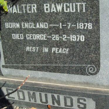 EDMUNDS Walter Bawcutt 1878-1970