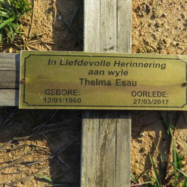 ESAU Thelma 1960-2017